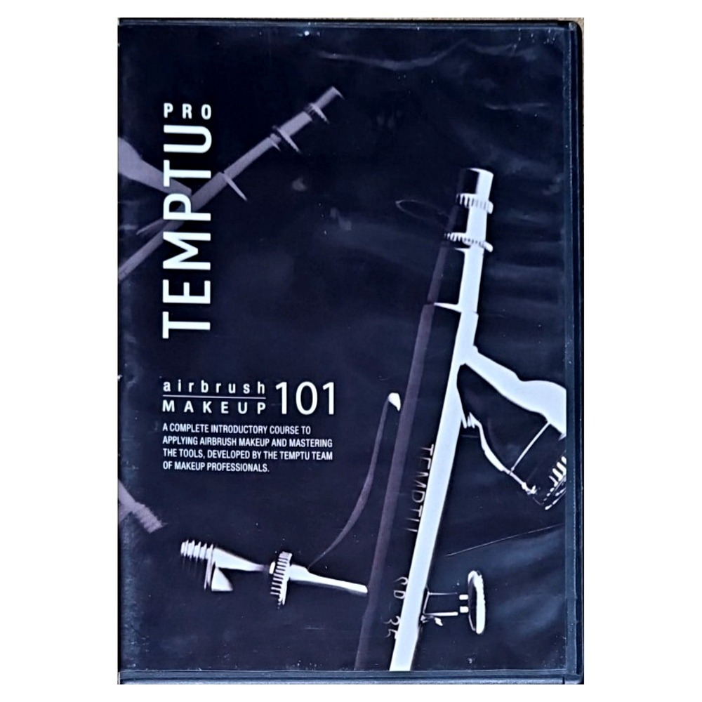 Temptu Airbrush Makeup 101 Pro DVD Instructional Training Guide 75min Video 2007